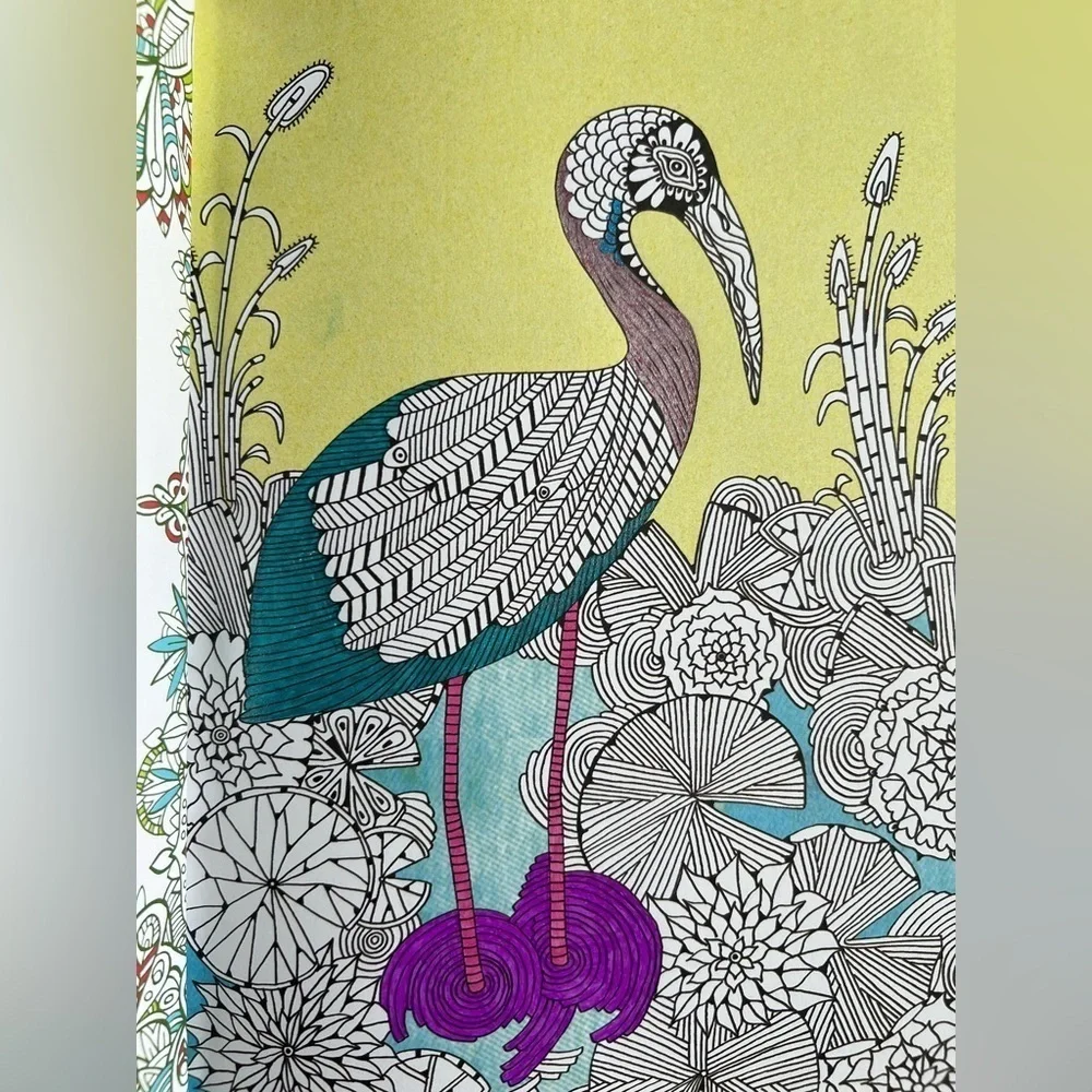 Creative Therapy Anti-Stress 61pg Coloring Book Doodle & Color Your Stress Away